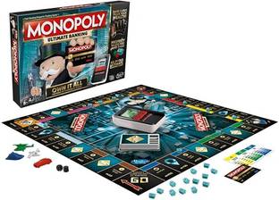 Tarak Ultimate Banking Edition Board Game, Includes Electronic Banking Unit, Money & Assets Board Game