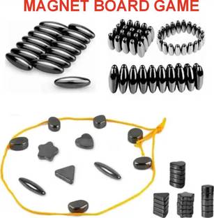 Magnemite Magnetic Board Game for Kids – 3 Design & 24 Magnets Educational Board Games