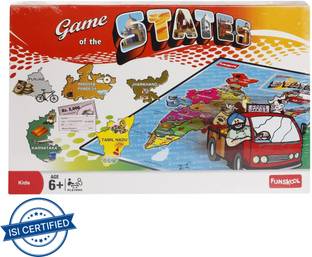 FUNSKOOL Game of the States Educational Board Games