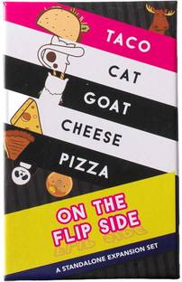 SHK Digitrade Taco Cat Goat Cheese Pizza On The Flip Side | For Ages 7+, 2-8 Players Party & Fun Board Game