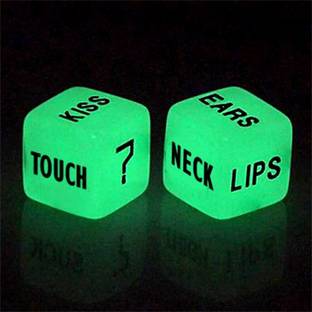 Exciting Lives Glow In The Dark Love Dice Party & Fun Board Game
