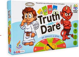 zokato Truth & Dare Party Board Game Picnic Family Games for Kids & Adults Board Game Accessories