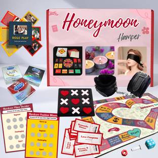 Upahar India Honeymoon Hamper - The Ultimate Intimacy Kit - Couple Games Party & Fun Board Game