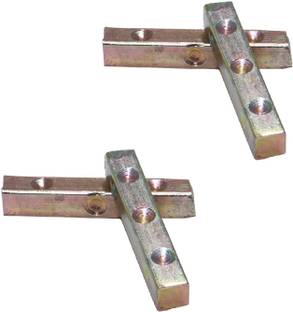 AUMNI CRAFTS Vintage Brass Dice For Playing Games 5x0.8 CM (Set of 2) Board Game Accessories