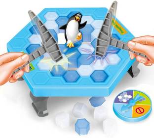 Laaliya Mini Table Games Balance Ice Cubes Save Penguin Icebreaker Beating Toys Party Party & Fun Board Game