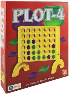 BKDT Marketing Family Board Game for Kids Plot-4 Learnign Toy Game Educational Board Games