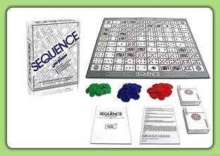 siddhi vinayak creation SEQUENCE BOARD GAME Money & Assets Board Game