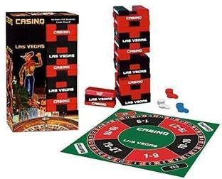 Red-Rubby Casino Green ABS Plastic Casino Building Blocks Game for Kids Board Game Accessories