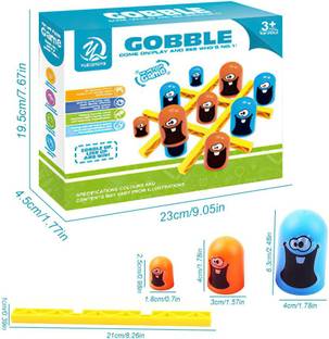 BHVMEY Gobble Board Game | Learning Toys for 2+ Year Old Money & Assets Board Game