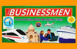 vworld Amazing 5 in 1 Senior Indian Business For Young Businessmen to Learn Buying Money & Assets Board Game