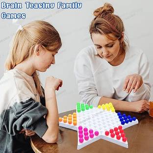 Pseudo Champions Chinese Checkers Board Game Matching Puzzles Board Game for Kids Board Game Accessories