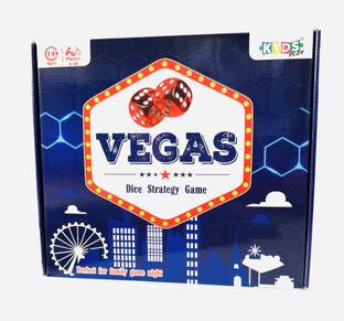 Kyds Play Vegas - Dice Strategy Game Party & Fun Board Game