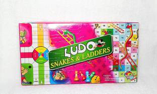 NV12 COLLECTIONS Ludo and Snake and Ladder Board Game, Big Size Board Game Accessories