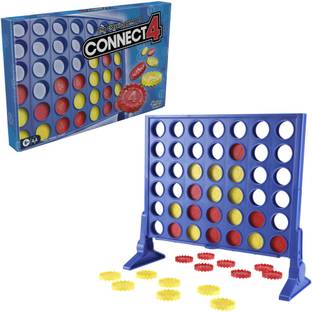 HASBRO GAMING The Classic Game of Connect 4, Connect 4 Grid,Get 4 in a Row Strategy Game for 2 Players Ages 6 & Up Strategy & War Board Game