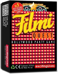Exciting Lives Filmi Quest Bollywood Party Game Party & Fun Board Game