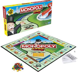 HASBRO GAMING Junior Board Game (2021 Edition) Educational Board Games
