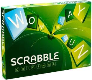 ZRIYOS Scrabble Original - Brand Crossword Board Game Educational Board Games