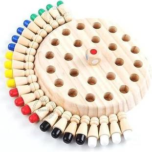 DREHOTRY Educational Fun Block Board Game for Kids Educational Board Games
