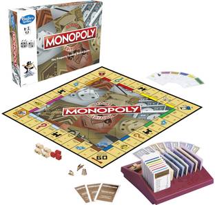 Monopoly Deluxe Edition Board Game Money & Assets Board Game
