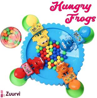 Zuurvi Big Bite Beans Eating Interactive Family Toy of Quick Reflexes for 2-4 Players Party & Fun Board Game