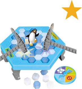 Zuuluzrs Hammer Penguin Save The Penguin on Ice Game Break Ice Block Trap Fun Party & Fun Board Game