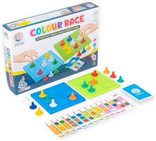 Ratnas Colour Race A perfect Mind challenge game Strategy & War Games Board Game (1936) Party & Fun Board Game