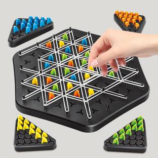 Dorytoys Chain Triangle ChessSet,Triangular Chess Set for Children and Adults--35 Strategy & War Board Game