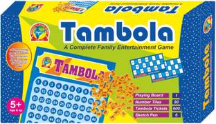 Young Wheels Tambola Housie Game - 600 Tickets and 90 Number Tiles for Kitty Party Adults Party & Fun Board Game