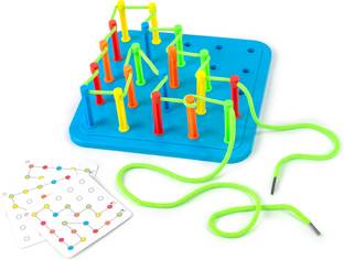 Ratnas Thread Challenge (1968) Party & Fun Board Game