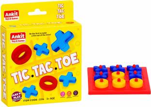 Ankit Toys & Games Tic Tac Toe Educational Board Games