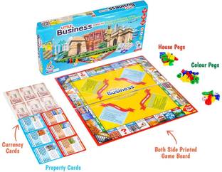 zokato Little Business Board Game Popular With Notes - Includes Business Board Game Accessories