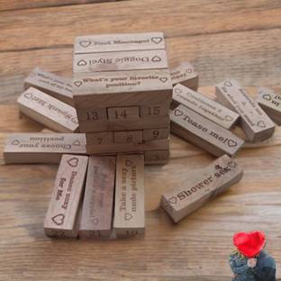 Peculiar The Adult Stacking Block Game makes a fun and memorable gift for loved once Word Games