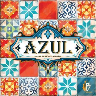 AweStuffs Azul Game, Strategy Tile Placement Board Game | Family Board Games Educational Board Games