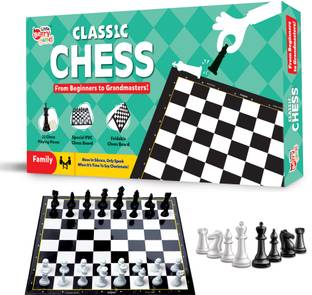 Little Berry Chess Board Game Set for Kids & Adults (Junior Size) - Board Game with Chess Pcs Strategy & War Board Game