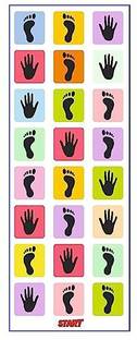 Aganta Hopscotch Jumbo Play mat for Kids n Adults Family Game Fun Game Educational Party & Fun Board Game