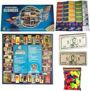 VEDIVA International Business game Learn Trading & Other Systems of Buying and Selling Money & Assets Board Game
