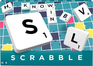 ZRIYOS Scrabble Original Crossword Board Game Educational Board Games Board Game Word Games
