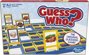 HASBRO GAMING Guess Who? Game Original Guessing Game for Kids Ages 6 and Up For 2 Players Strategy & War Board Game