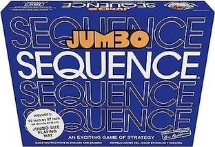 YIQELU Jumbo Sequence Board Game|Strategic Board Game for Kids&Adults|Family Board Game Strategy & War Board Game
