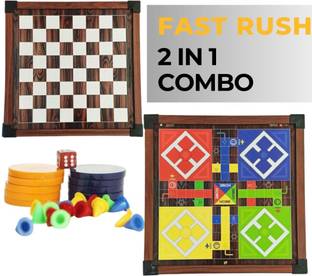 Fast Rush Chess & Ludo Game Combo Strategy & War Board Game
