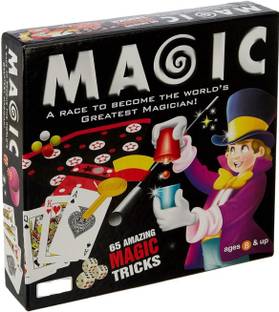 Jayaansh Traders Magic 65 Tricks , A Race To Became The World’s Greatest Magician Party & Games. Party & Fun Board Game