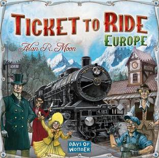 Days Of Wonder Ticket To Ride Europe Party & Fun Board Game