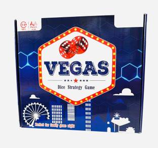 TMA ENTERPRISE Vegas Dice Strategy Game Bidding & Strategy Board Game Strategy & War Board Game