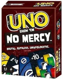 Play Universe UNO Show em No Mercy Card Game for Kids, Adults, Parties and Travel Party & Fun Board Game
