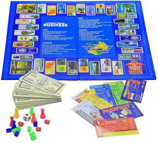 Kids creation International Business Game with Folding Board Game Set for Kids and Adults,Game for Time Pass Party & Fun Board Game