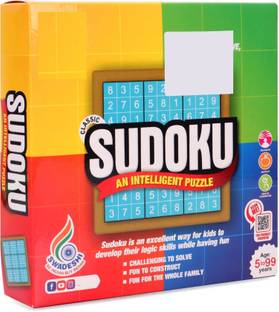 zokato Sudoku Game For Kids (multicolour) Board Game Accessories
