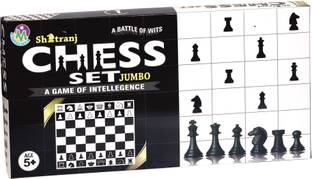 DIecom Shatranj Chess Set Jumbo Strategy & War Board Game