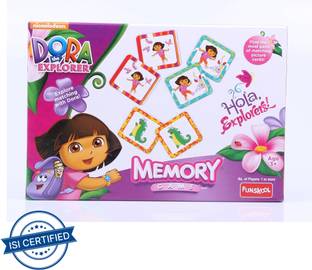 FUNSKOOL Dora The Explorer Memory Game Educational Board Games