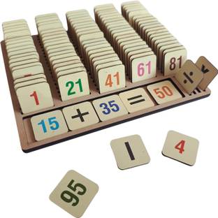 The Ally Wooden Educational Math Game for Kids Early Learning Counting Reading Writing Educational Board Games