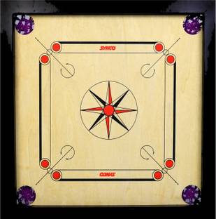 SYNCO Carrom Board 4.44 cm Carrom Board